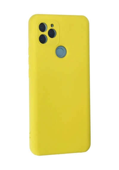 General Mobile Gm 21 Kılıf Nano İçi Kadife Silikon - Sarı 0.2M-Çok Renkli