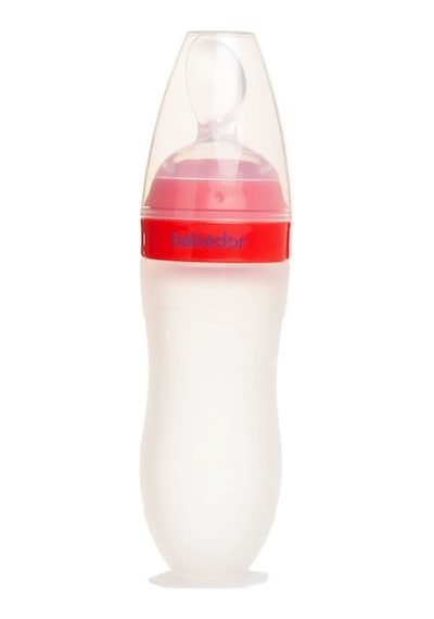 Bebedor Silikon Biberon Ve Kaşık 120Ml