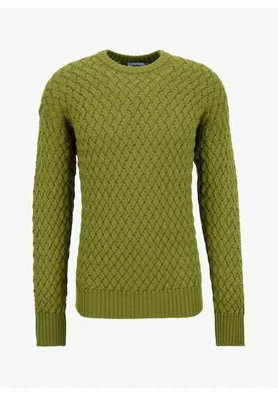 Alpha Studio Yeşil Erkek Bisiklet Yaka Regular Fit Kazak Au-3081c Merıno Mock Neck Sweater Alpha Studio Yeşil Erkek Bisiklet Yaka Regular Fit Kazak Au-3081c Merıno Mock Neck Sweater