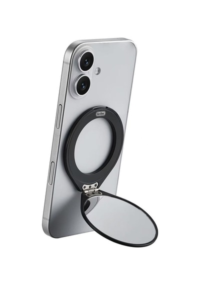 Go Des Gd-g066 Makyaj Aynalı Magnetik Telefon Standı Siyah