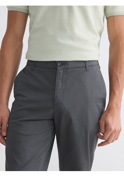 Lcwaıkıkı Classic Antrasit Regular Fit Erkek Chino Pantolon