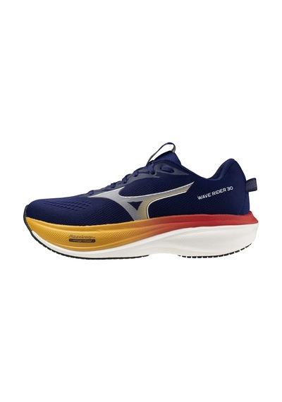 Mizuno Wave Rider 30 Erkek Koşu Ayakkabısı Lacivert / Turuncu Çok Renkli