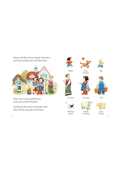The Usborne Fyt Poppy And Sam'S First Word Book