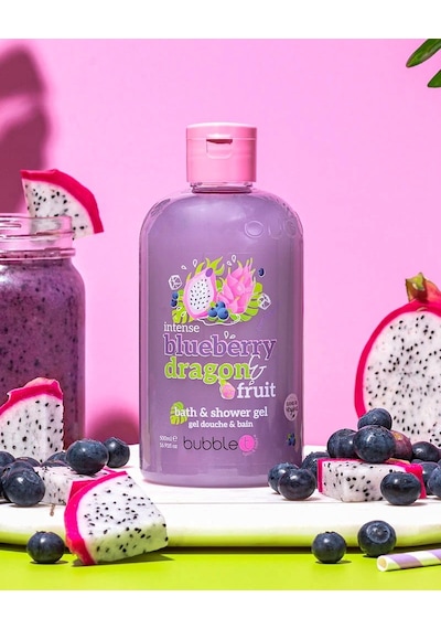 Bubble T Yaban Mersini ve Ejder Meyve Aromalı Banyo ve Duş Jeli 500 ML