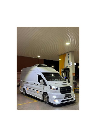 A Kalite Fiber Yarasa Ayna Kapağı Ford Transit Piano Black Boyalı Tam Uyumlu 2015 Sonrası