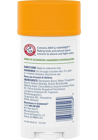 Arm Hammer Essentials Juniper Berry Deodorant 71 G