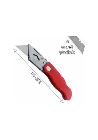 Bay Katlanabilir Halıfleks Maket Bıçağı Üçgen Uçlu Falçata Najmaddin