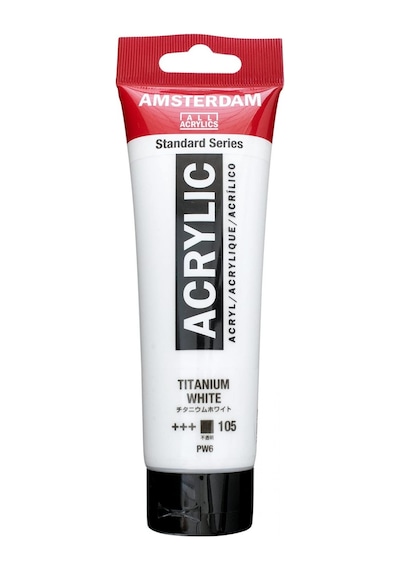 Amsterdam Standart Akrilik Boya 120ml Titanium White / 105 Diğer