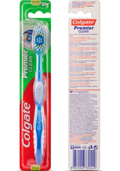 Colgate Premier Clean Diş Fırçası Medium