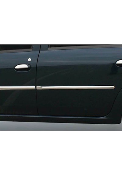 Dacia Logan Krom Kapı Çıtası 4Prç 2005-2008 Arası P.Çelik