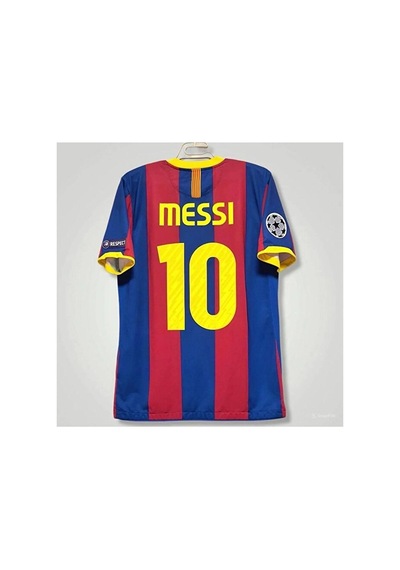 Barcelona 2010/11 İç Saha Messsi Yetişkin Forması Bordo