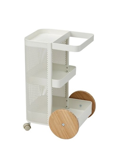 Ikea Dajlıen Servis Arabası, Beyaz, 42x39x65 Cm