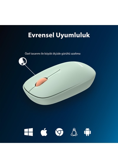 Philips SPK7318 Kablosuz 1600 DPI 3 Tuşlu Optik Mouse