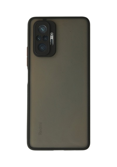 Redmi Note 10 Pro Kılıf Montreal Silikon Kapak - Siyah Bz8683140206314