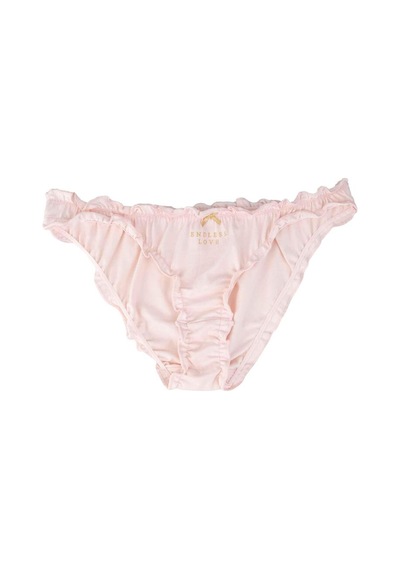 Sebatingo Kadın Külot Bikini Fırfırlı Pamuklu Çok Renkli 5 Li Paket