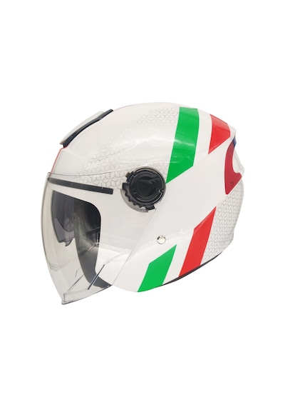 Rsv 618 Güneş Vizörlü Açık Kask (Italy Desen)