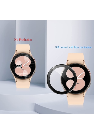 Samsung Uyumlu Galaxy Watch 4 40Mm Ekran Koruyucu Nano Esnek Cam Ppm