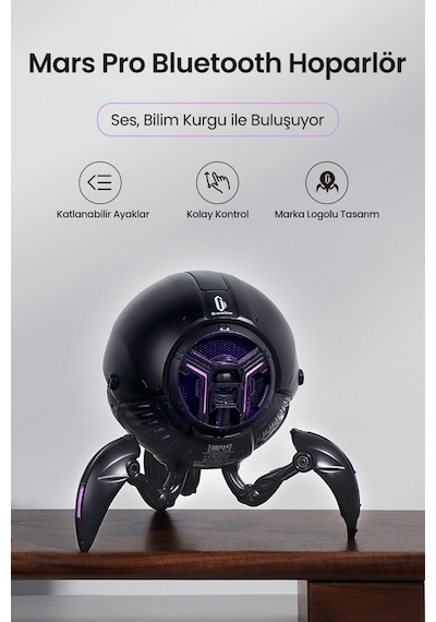 Gravastar Mars Pro Normal Version Bluetooth Hoparlör