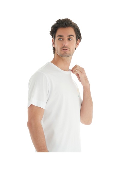 Blackspade Erkek T-shirt 40734 - Krem Krem