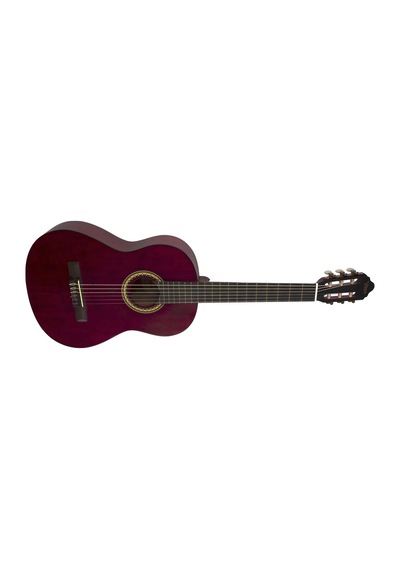 Valencia Vc204Twr Klasik Gitar. Scale 4/4.Şeffaf Şarap Kırmızısı