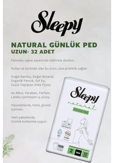 Natural Ultra Hassas Hijyenik Günlük Ped Uzun 64 Adet, Sensitive 50'li Islak Mendil Ve Rosıe