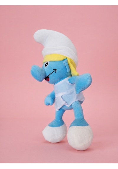Peluş Şirin Kız Şirine-45 Cm Mavi