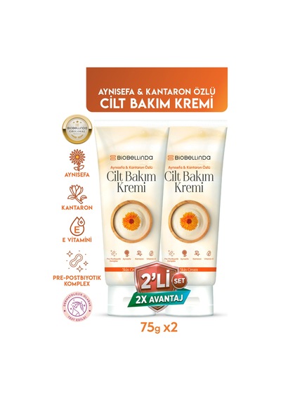 Doğal Aynısefa Vücut Kremi Nemlendirici Ve Besleyici Krem 75 Gr 2'li Set