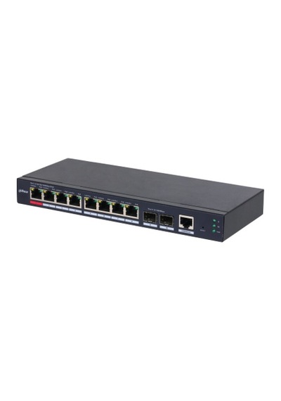 Dahua S4210-8GT-110 8 Port 8xge-2xge/sfp-1xge Yönetilebilir 110w Poe Switch