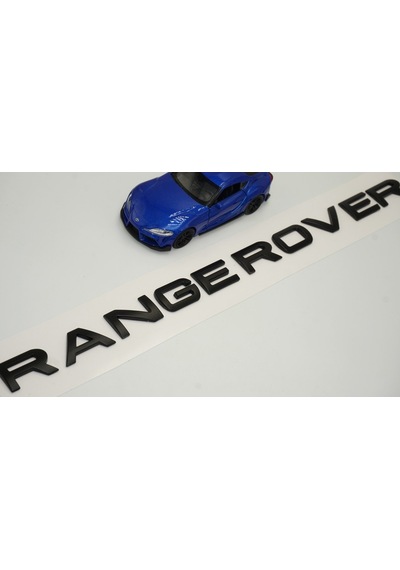 Range Rover Kaput Ve Bagaj Siyah Metal Yazı Ürün
