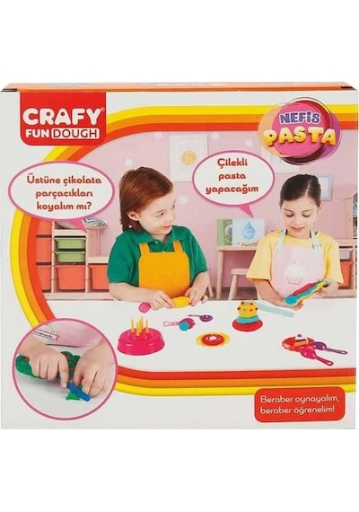 Nefis Pasta Oyun Hamur Seti 200 G 17 Parça Kırmızı