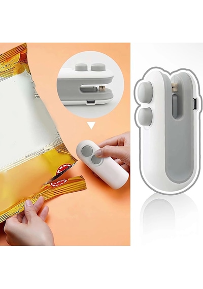 Mini Poşet Kapatıcı Çok Renkli