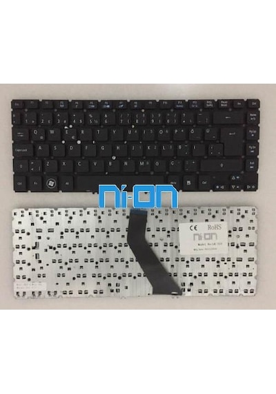 Nion Acer Aspire V5-473 Uyumlu Laptop Notebook Klavye Siyah Tr