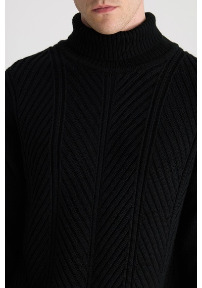 D's Damat Ds Damat Regular Fit Siyah Kazak 5hc060012125m 001