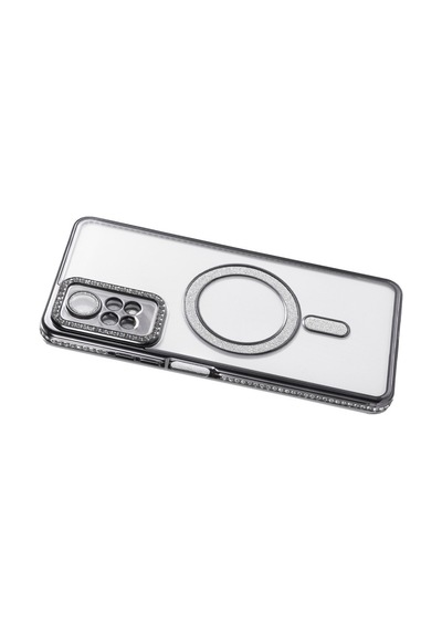Xiaomi Redmi Note 12 Pro 4g Uyumlu Joke Simli Magneticsafe Kılıf - Siyah
