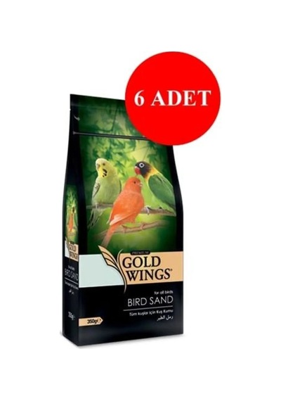 Gold Wings Premium Kuş Kumu 250 Gr X 6