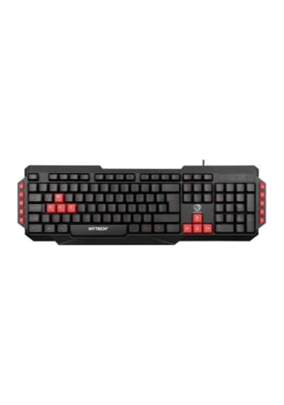 Hytech Hyk-46 Gamy Siyah Usb Kırmızı Tuşlu Q Gaming Oyuncu Klavyesi