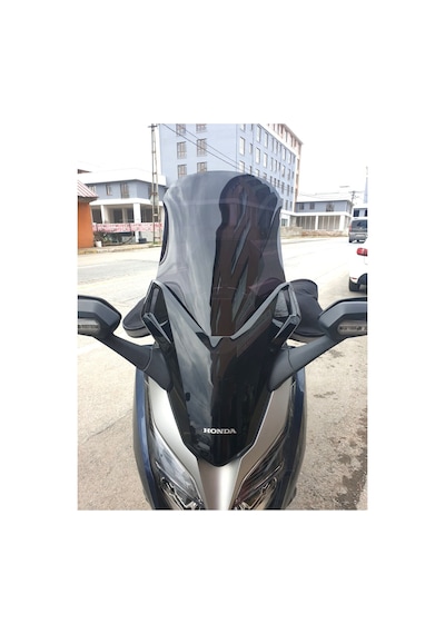 Motocam Honda Forza 250 Ön Cam 2018-2020 Model 58cm Siyah Renkli 4mm İade Yoktur
