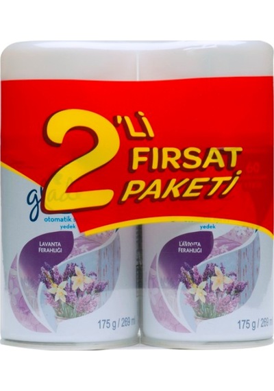 Glade Otomatik Sprey Oda Kokusu Yedek Lavanta Ferahlığı 3'lü 2 x 269 ML