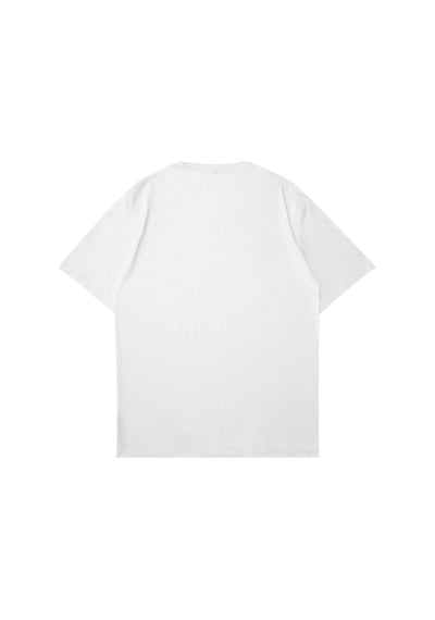 Victory Baskılı Süprem Beyaz T-shirt - Oversize Bisiklet Yaka Tişört Beyaz-280644 Victory Baskılı Süprem Beyaz T-shirt - Oversize Bisiklet Yaka Tişört Beyaz-280644