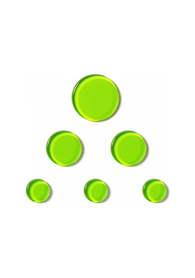SlapKlatz MINI Alien Green 6pcs Super Davul Susturucu Jel