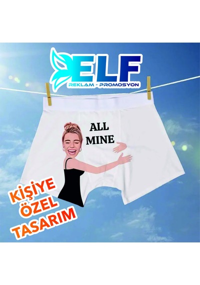 Kişiye Özel Baskılı Boxer Resimdeki Renk