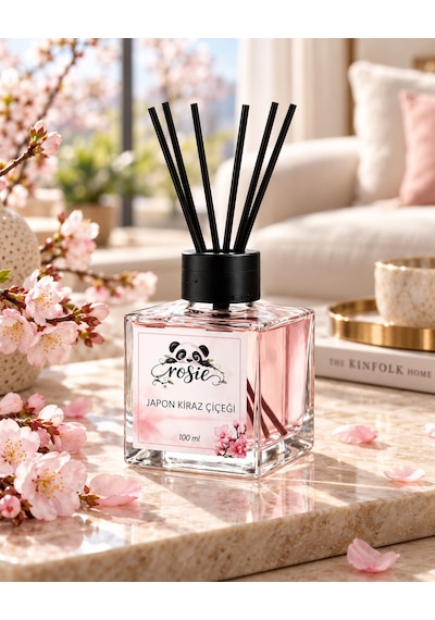 Rosie Japon Kiraz Çiçeği 7'li Çubuklu Oda Kokusu Seti 7 X 100 Ml Sakura Esintisi