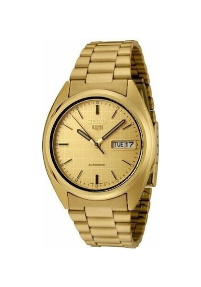 Seiko 5 Snxl72k1 Otomatik Çelik Altın Rengi 37 Mm Kadın Kol Saati