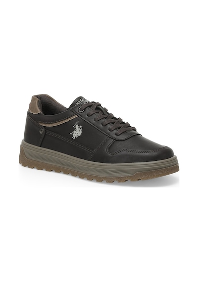 U.S. Polo Assn. Belo 2pr Siyah Erkek Sneaker Kahverengi
