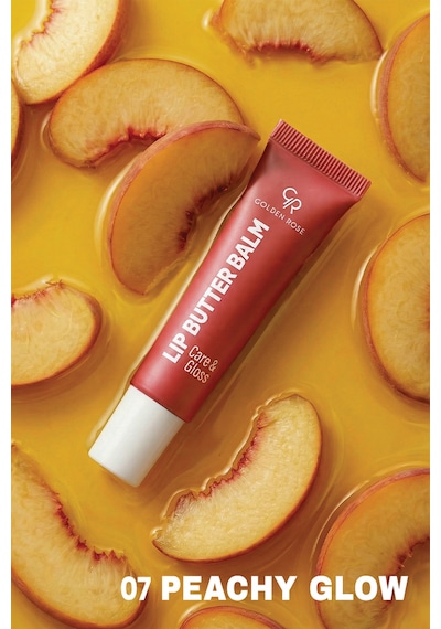 Golden Rose Lip Butter Balm No: 07 Peachy Glow