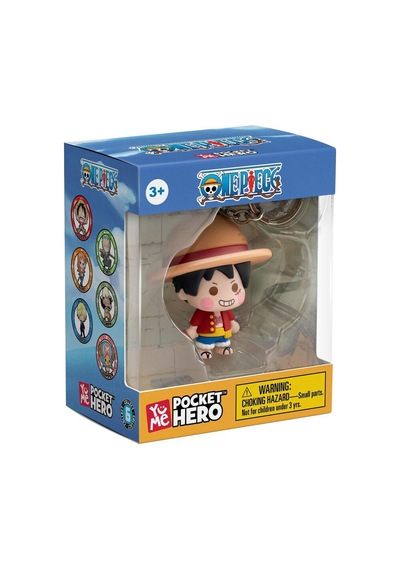 Yume Toys One Piece Pocket Hero Chibi Serisi Anahtarlık Luffy 11920