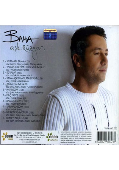 Baha - Aşk Rüzgarı (CD)