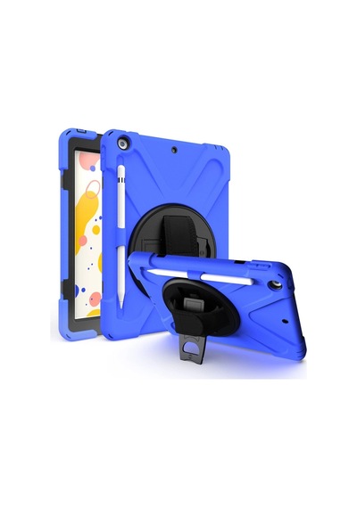 Apple, Uyumlu iPad Air 3 10.5 Kılıf Amazing Tablet Kapak - Mavi Arka Kapak