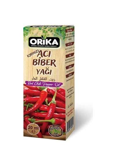 Kırmızı Acı Biber Yağı 20 Ml. Diğer