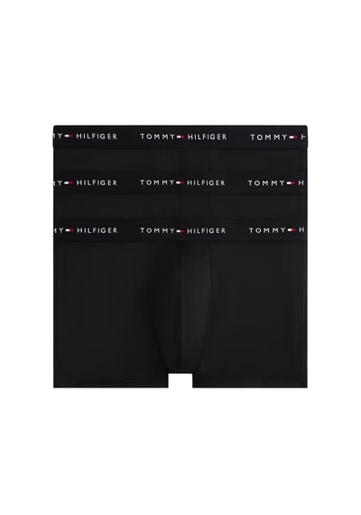 Tommy Hilfiger Erkek 3'lü Boxer Paketi-um0um036170xk Siyah